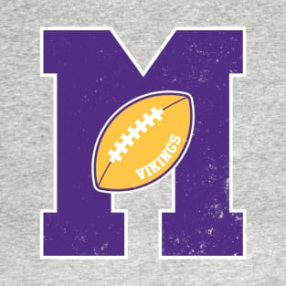 Big Bold Minnesota Vikings Monogram T-Shirt